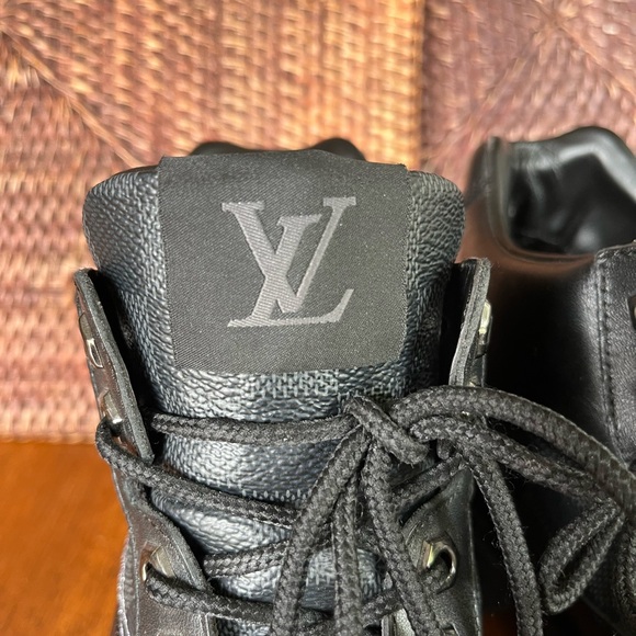 Louis Vuitton damier  graphite men’s ankle boots size 7 - Picture 6 of 10